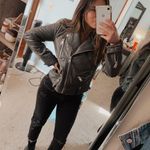 Levi’s NWT Grey Croc Faux Leather Jacket Photo 0