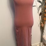 Lululemon  All yours tank maxi Dress spiced chai pink Size 2 super RARE Photo 0
