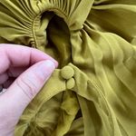 Anthropologie  Golden Halter Dress Size 2    Photo 9