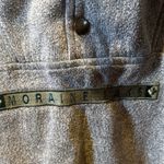 Moraine Lake Heather Gray Pullover with Button Accent Size L Photo 1