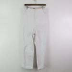 NYDJ ‎ Girlfriend Cool Embrace Jean White Size 26W Photo 1