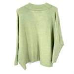 Anthropologie Pistachio Green Slouchy VNeck Pullover Sweater Layering Top Photo 5
