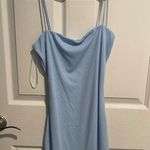 Love Tree Blue  Dress Mini Ribbed Photo 0
