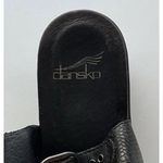 Dansko Vintage  Womens Black Lizard Leather Women’s Sz 5.5 Sling Back Sandals Photo 8