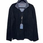 Weatherproof new π Vegan Sherpa 1/4 Zip Pullover Sweater Sweatshirt π Black M Photo 3