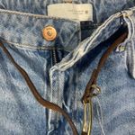 ZARA  90's Straight High Rise Jeans Light Wash Blue Women's Size 12 / EUR 44 NWT Photo 8