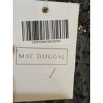 Mac Duggal NWT  20295‎ Embellished Long Sleeve A Line Gown Platinum Size 16 Photo 6