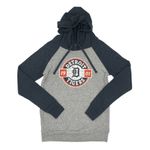Campus Lifestyle MLB Detroit Tigers Women's Lightweight Bi-Blend Hooded T-Shirt, XS Photo 1