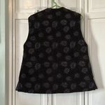 Vintage King Shing Velvet Embroidered Vest Photo 5