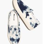 Madewell Sidewalk Tie Dye Slip On Canvas Sneakers Blue Womens Size 7.5 Photo 0