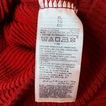 Old Navy Womens Jumper Button Closure at Front Ribbed Knit Dark Red in XL Photo 3