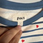 Pact  striped heart sweatshirt Photo 2