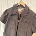 Maurice's Black And White Short Sleve Jacket Size XL Photo 2