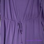 Eloquii New!  long bell sleeve purple romper, size‎ 18/20 Photo 7
