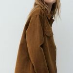 H&M  | Napped Suede Shirt Photo 3