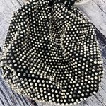 Vintage Beaded Purse String Reversible Bag Purse White Photo 2