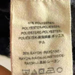 We The Free  dark grey velour crewneck top‎ blouse slouchy. Small Photo 5