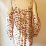 Honey Punch Floral Bohemian Cold Shoulder Dress Photo 3