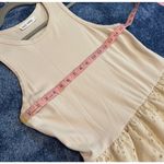 Grace Karin  Beige Eyelet Midi Dress Sleeveless Scoop Neck Casual Summer Large Photo 6