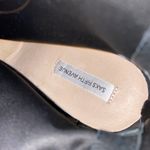Saks 5th Avenue SAKS FIFTH AVENUE BLACK SOCK BOOT STILETTO HEELS BOOTIE Photo 3