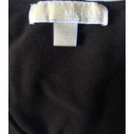 Michael Kors Dark Brown Sleeveless Layered Blouse Size M Photo 4