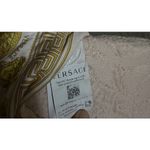 Versace Medusa Slippers Size 8.5 – Gold Print – Pre-Owned with Wear & Stains Photo 3