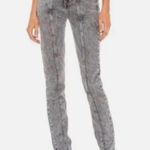 Isabel Marant Etoile Pantalon Hominy Gray High Waist Acid Stone Wash Jeans 38 4 Photo 0