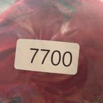 Dress Barn  Blouse Medium Red Black Zebra Print Shirt 90s Boho Safari Vintage Photo 5