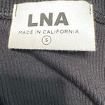 LNA x Revolve Chili Dress in Black size Small midi Ribbed button down Photo 5