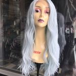 Wig sale blue Cosplay Anime Costume Long Wig Green Photo 4