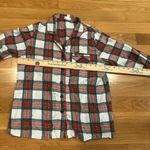 Wondershop by target women’s plaid two piece pajama set size medium. Red Photo 2