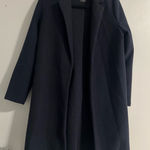 ZARA  Women's Elegant Navy Trench Coat Navy blue Photo 0
