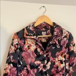 Chico's  Multicolor Abstract Floral Jacket Duster size 4-6 Photo 1