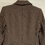 Nine West Nine Wes Jacket Blazer Size XS Houndstooth Tan Black Career Workwear Classic NWT Photo 5