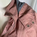 Blu Pepper Day to Day Pink Cotton Hooded Anorak Utility Jacket Coat Women's Photo 7