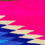 vintage Roper rodeo blue blanket /woven tapestry jacket coat leather like sleeve Red Size XL Photo 9