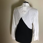 ZARA Classic White Women's Crop Top NWT Photo 4