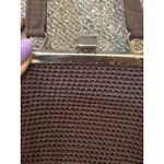 The Sak Dark Brown Crochet Coin Small Purse Photo 7