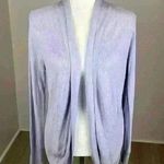 A New Day  Light Purple Cardigan Size Large Photo 0