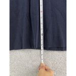 Hillard & Hanson  Women's Dress Solid Navy Blue Sleeveless Size Large USA Made Photo 9