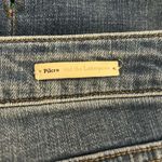 Pilcro and the Letterpress Anthropologie  Flare Flounce Floral Hem‎ Jeans Size 30 Photo 5