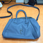 Vera Wang Simply Vera  Stylish Blue Shoulder Bag Photo 0