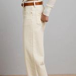 AE77 Cuffed Stovepipe Cropped Jeans in Natural Size 29 Photo 2