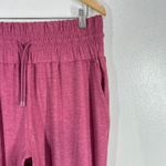 Athletic Joggers Drawstring Waist Lounge Pants Comfy‎ Soft Casual Size Large Pink Photo 5