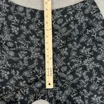 Charter Club Floral Print Linen Blend Capri Pants Black White Size 10 Photo 9