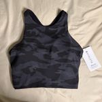 Athleta 🌟NWT  Camo Black D-DD Conscious Crop Photo 0