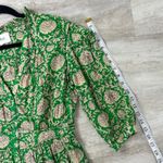 Ba & Sh Paz Floral Printed Mini Shirt Dress In Green Women’s 2 3/4 Sleeves Photo 9