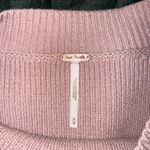 Free People easy street crop pullover in lost petal M Photo 2
