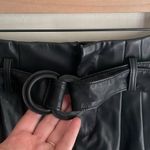 BLANK NYC High Waist Faux Leather Paper Bag Shorts Black
· Photo 6