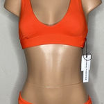 Robin Piccone New.  sunrise orange bikini. Small. Retails $168 Photo 0